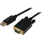 CABLE DP TO VGA 1.8M - 6FT - LINUX Y WINDOWS