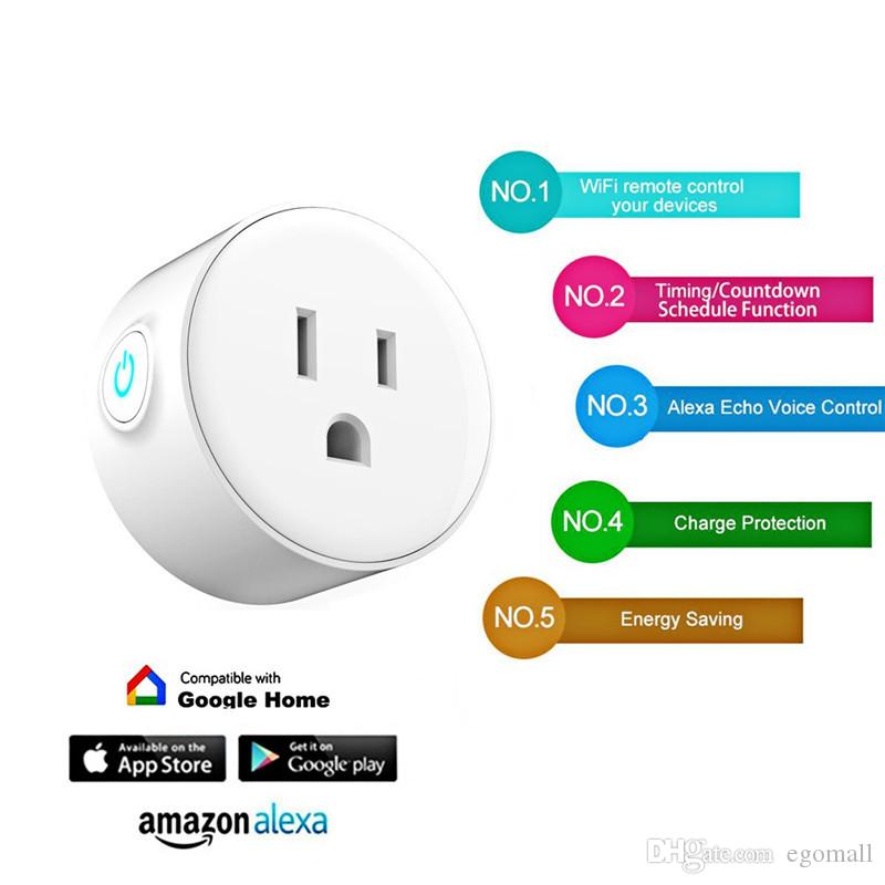 Conector Inteligente Wifi Enchufe Wifi Alexa Conector Inteligente WIFI