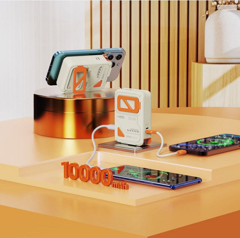 POWER BANK VIDVIE CARGA INALAMRBICA  (PB7023)