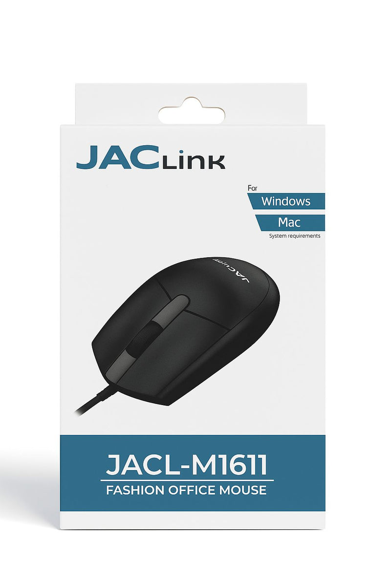 MOUSE ÓPTICO USB JACLINK JACL-M1611