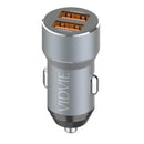 CARGADOR DE CARRO VIDVIE DUAL USB 2.4A (CC526)
