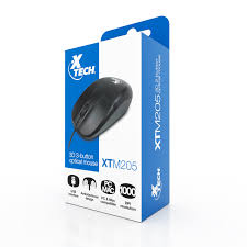 MOUSE XTECH CON CABLE (XTM-205)