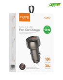 CARGADOR PARA COCHE CC547 TIPO C Y USB