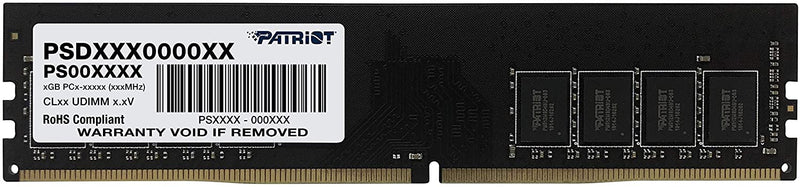 MEMORIA DDR4 4GB 2400MHZ CL27 UDIMM PATRIOT