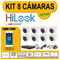 Kit de 8 cámaras de seguridad Full HD