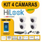 Kit de 4 cámaras de seguridad Full HD