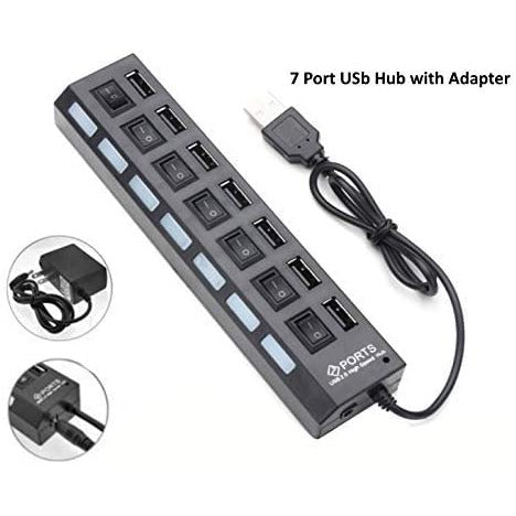 USB 2.0 HUB 7 puertos