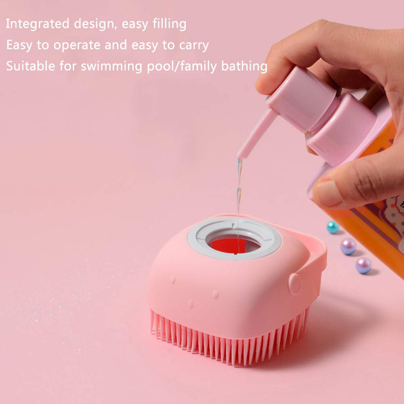 SILICONE MASSAGE BATH BRUSH