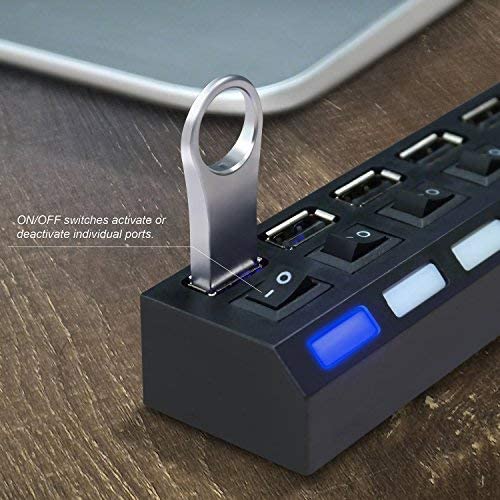 USB 2.0 HUB 7 puertos