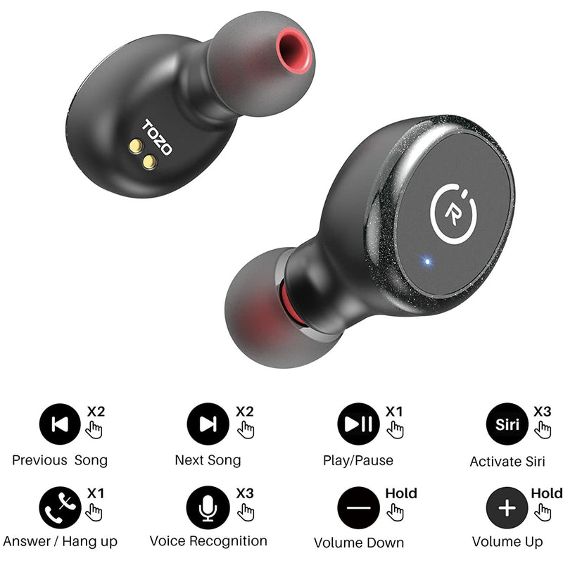 TOZO - T10 - Auriculares inalámbricos Bluetooth 5.0 – Mercadito Smart