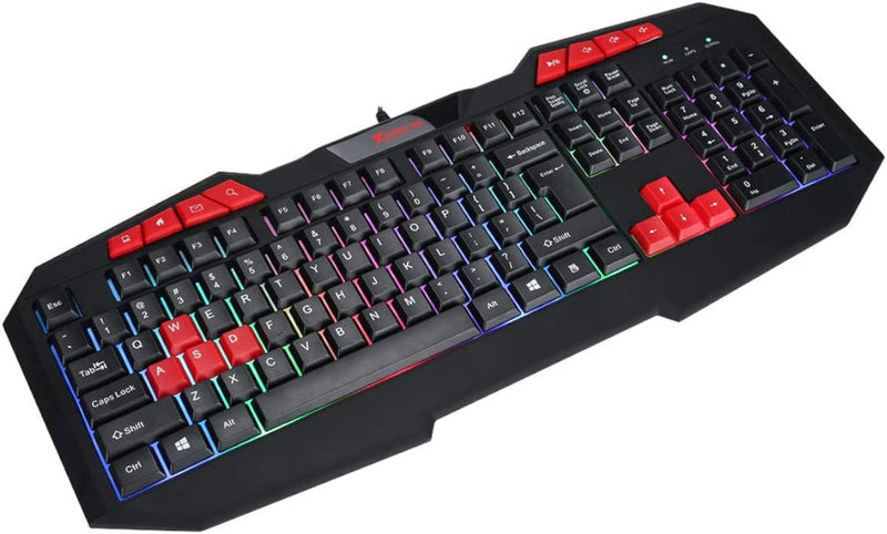 Xtrike Me MK-503 - Kit de teclado y ratón para videojuegos