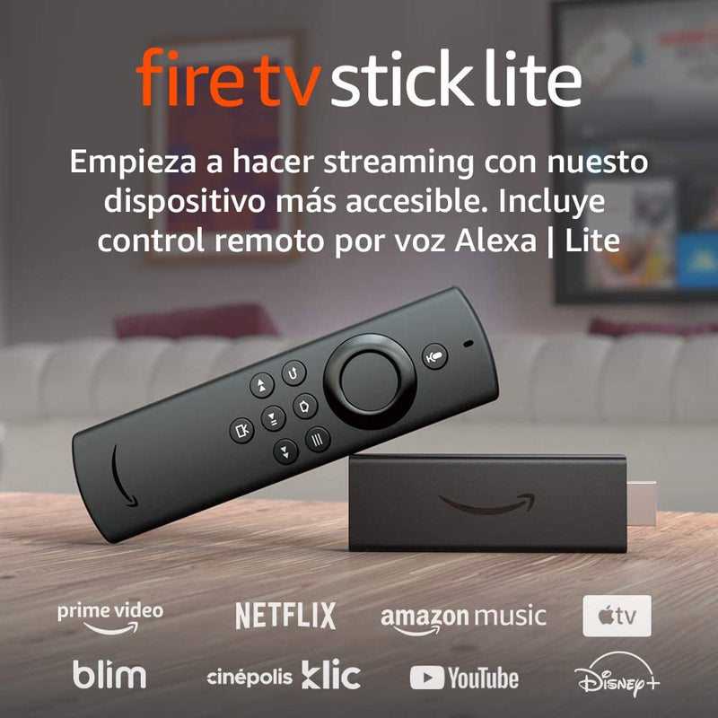 Descubre el Entretenimiento Ilimitado con el  Fire TV Stick Lite: Tu  Puerta de Acceso al Mundo Digital