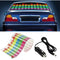 Pegatina de coche con luces LED de colores activadas por sonido