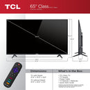 TV TCL 65 PULGADAS QLED