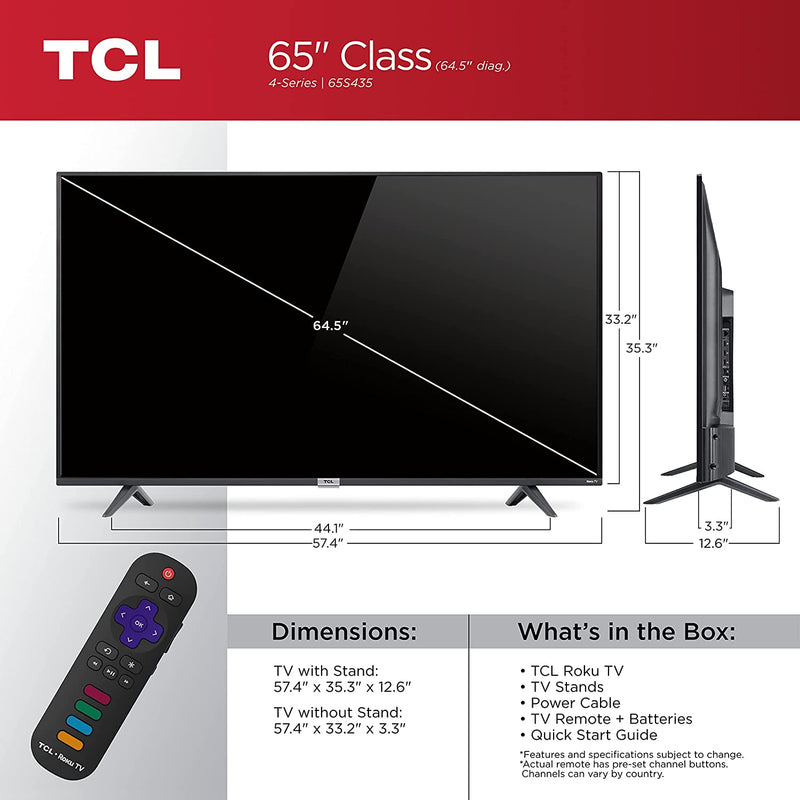 Television TCL 65 pulgada - Locos Phone ..:: Tienda de celulares y