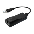 CABLE ADAPTADOR USB 3.0 A LAN UNNO AD3003BK