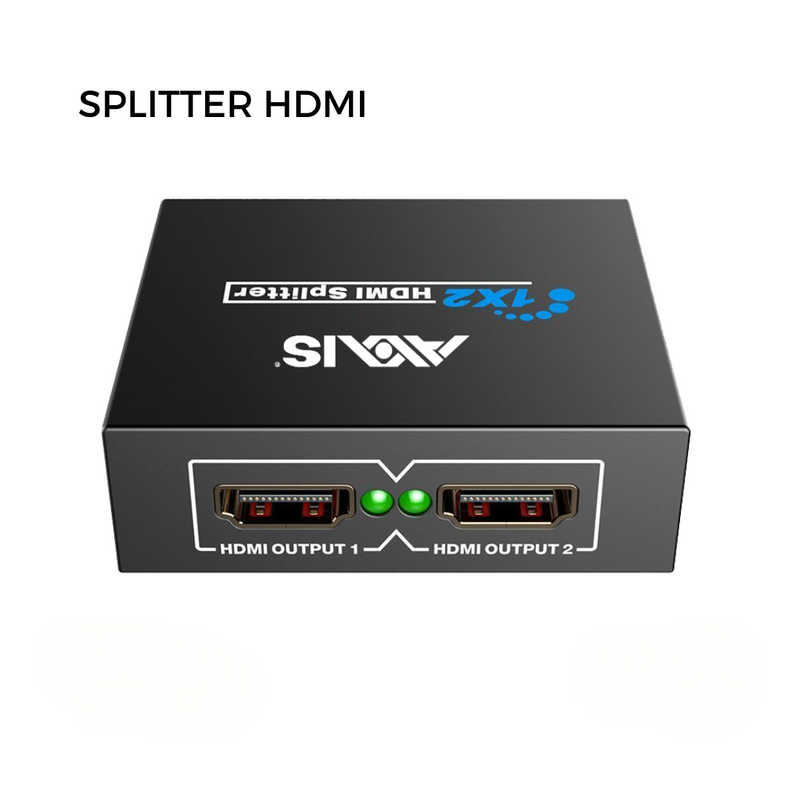 SPLITTER HDMIN (1 IN - 2 OUT) HD AXXIS ACAHDM2D