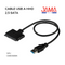 CABLE USB A HHD 2.5 SATA NEGRO JAMA TECH CB0050BK