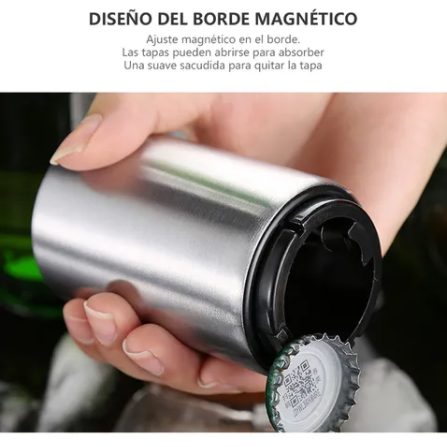 Destapador de botellas de vidrio