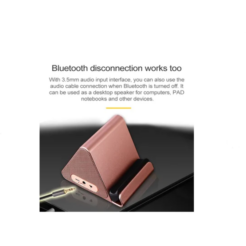 BOCINA BLUETOOTH K8 Con soporte de celulares