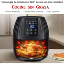 Freidora de aire digital 5 litros