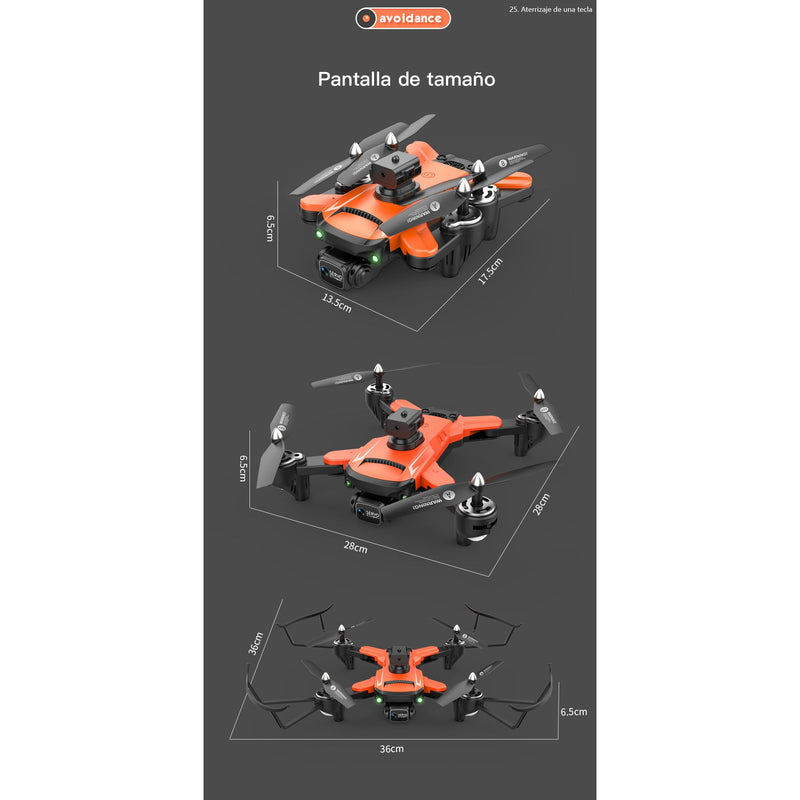 MINI DRON (XS011) CON CÁMARA PROFESIONAL