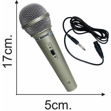 MICRÓFONO CON CABLE WEISRE DM-701