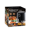 FREIDORA DE AIRE SOKANY 5,0L