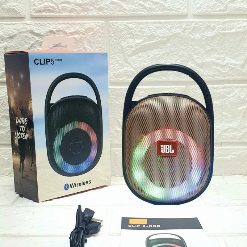 Bocina WIRELESS CLIP 5 + RGB