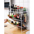 Organizador De Cocina De 3 Niveles Para Cocina, Estante De Especias De Metal