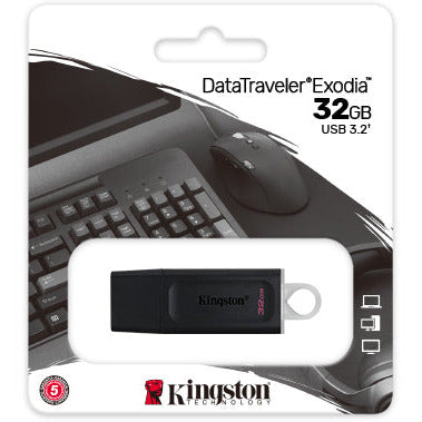 MEMORIA USB EXODIA 32GB 3.2 KINGSTON